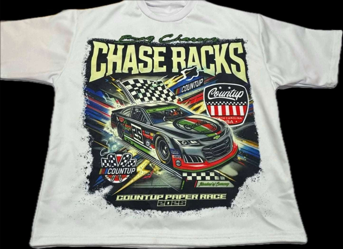 CountUp Clothing Company™ Chase Racks Racing Tee