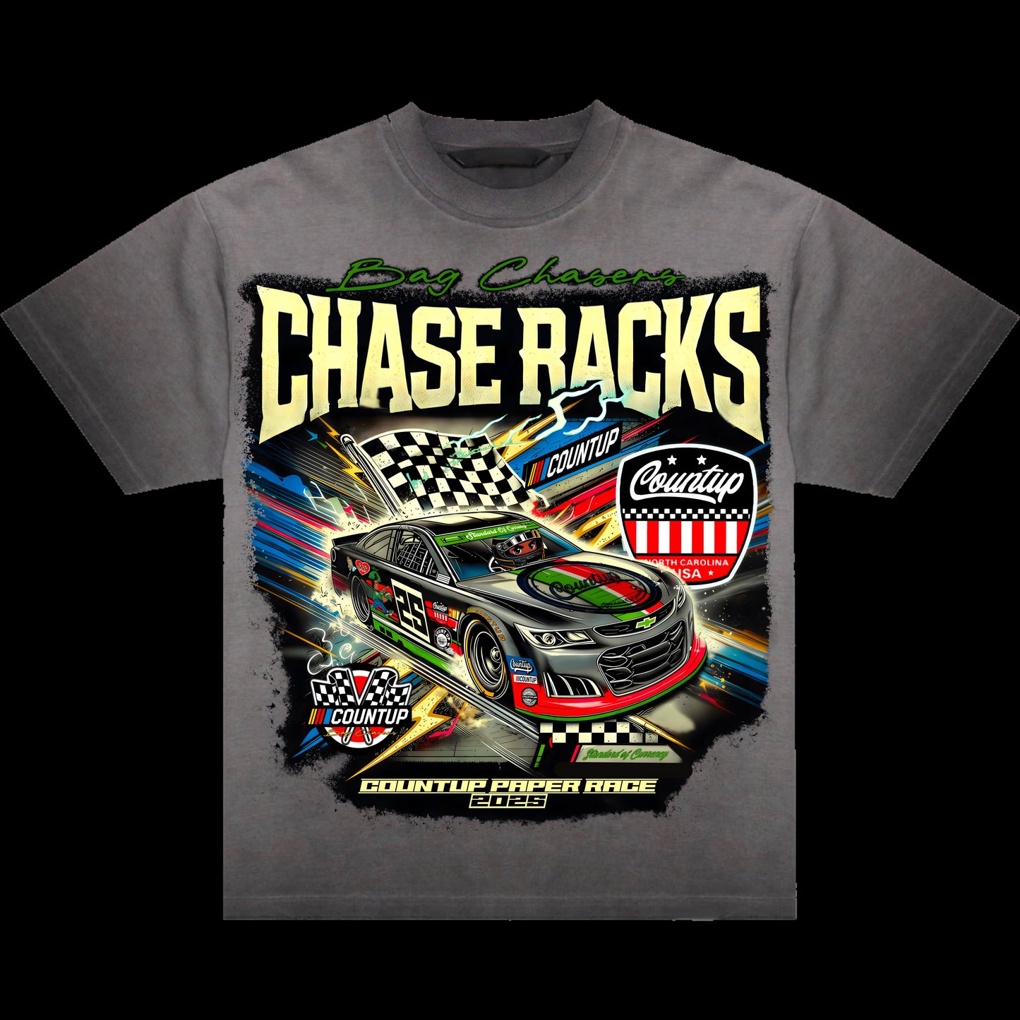 CountUp Clothing Company™ Chase Racks Racing Tee