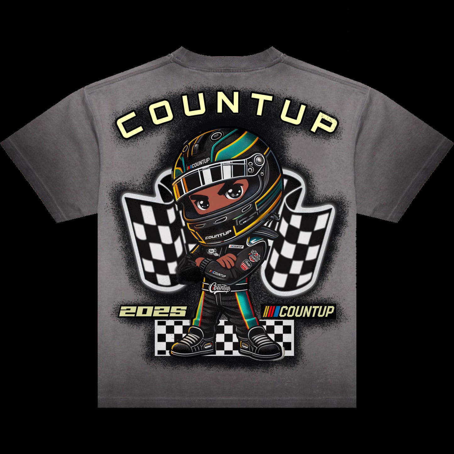 CountUp Clothing Company™ Chase Racks Racing Tee