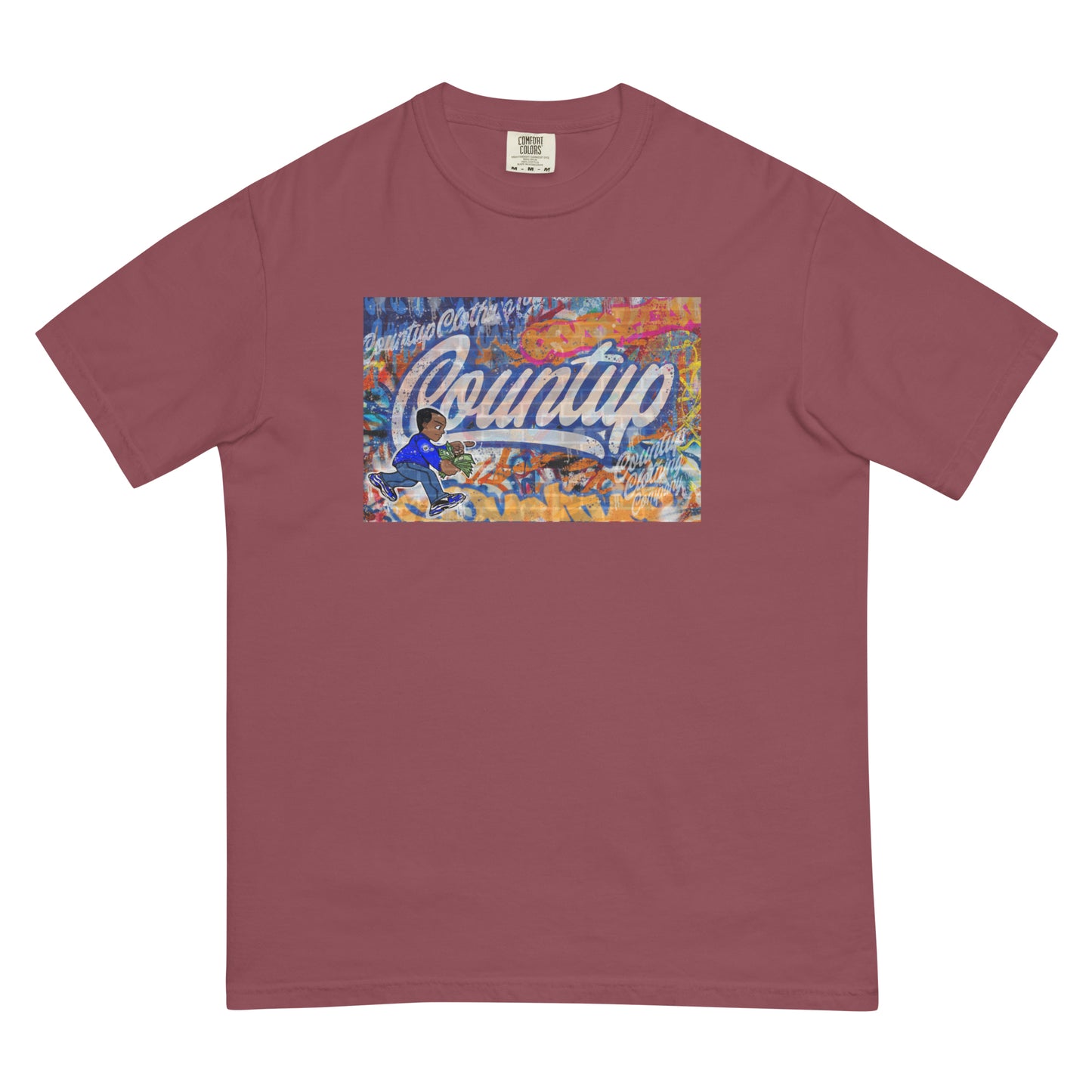 CountUp Clothing Company™ Men’s garment-dyed heavyweight t-shirt