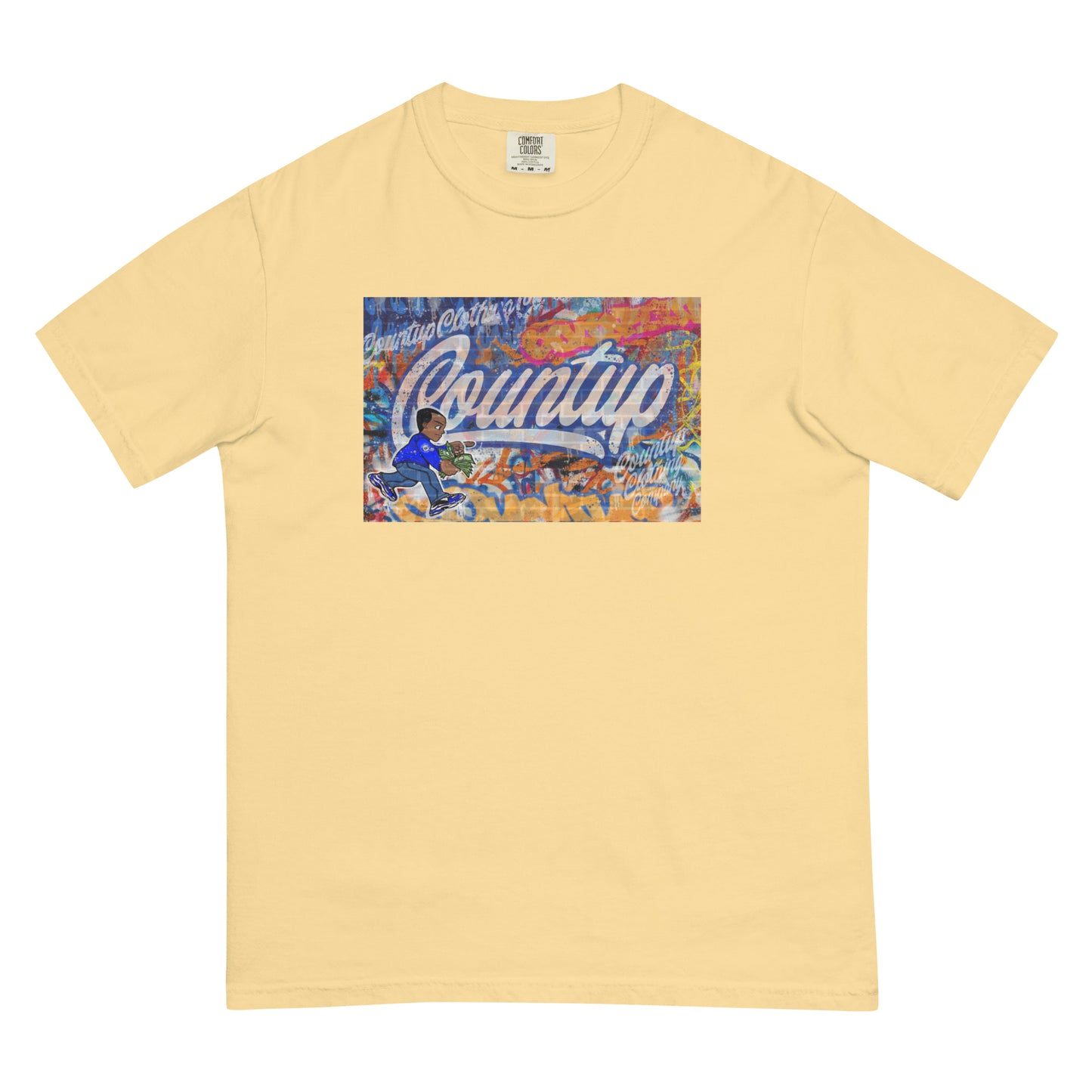 CountUp Clothing Company™ Men’s garment-dyed heavyweight t-shirt