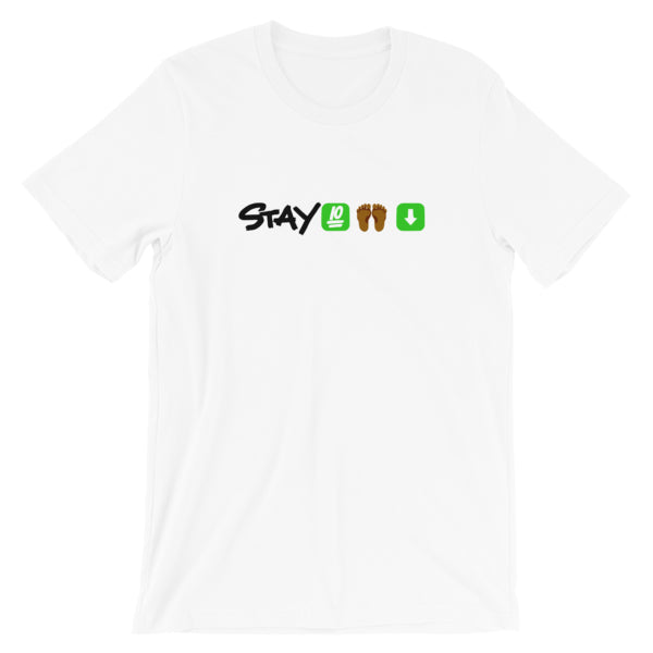 CountUp Clothing Company™ "STAY TEN TOES DOWN" Logo Tee