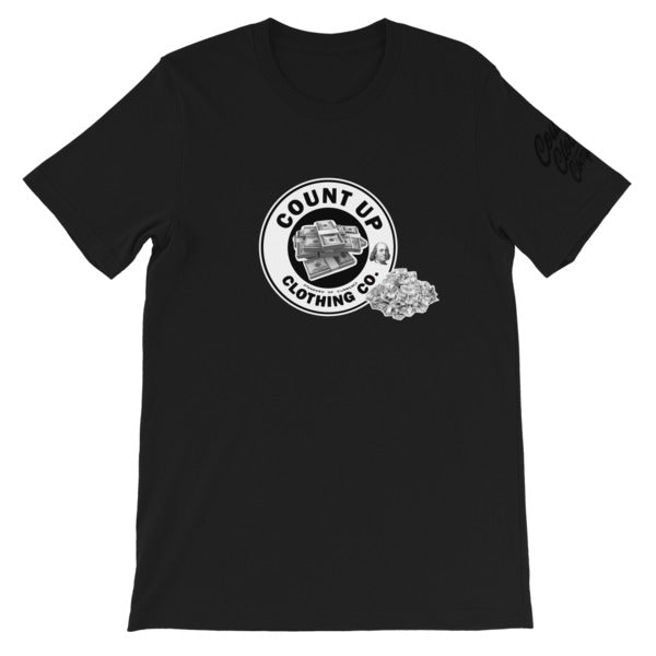 CountUp Clothing Company™ "Count Up" White Logo Tee