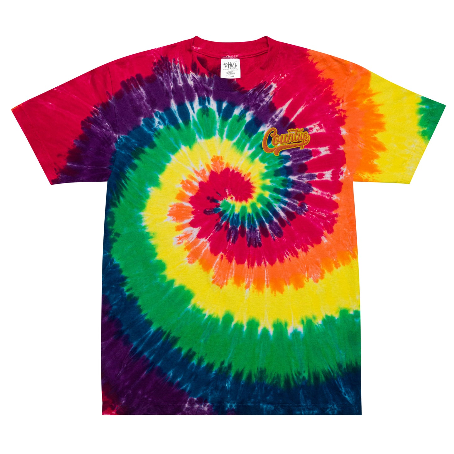 CountUp Clothing Company™ Multicolor Oversized tie-dye t-shirt