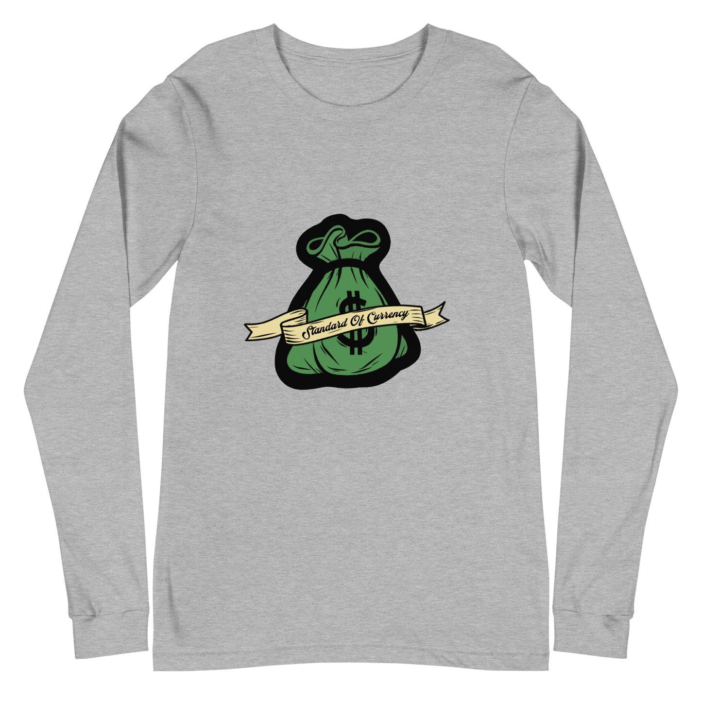 Countup “Standard of Currency” Unisex Long Sleeve Tee