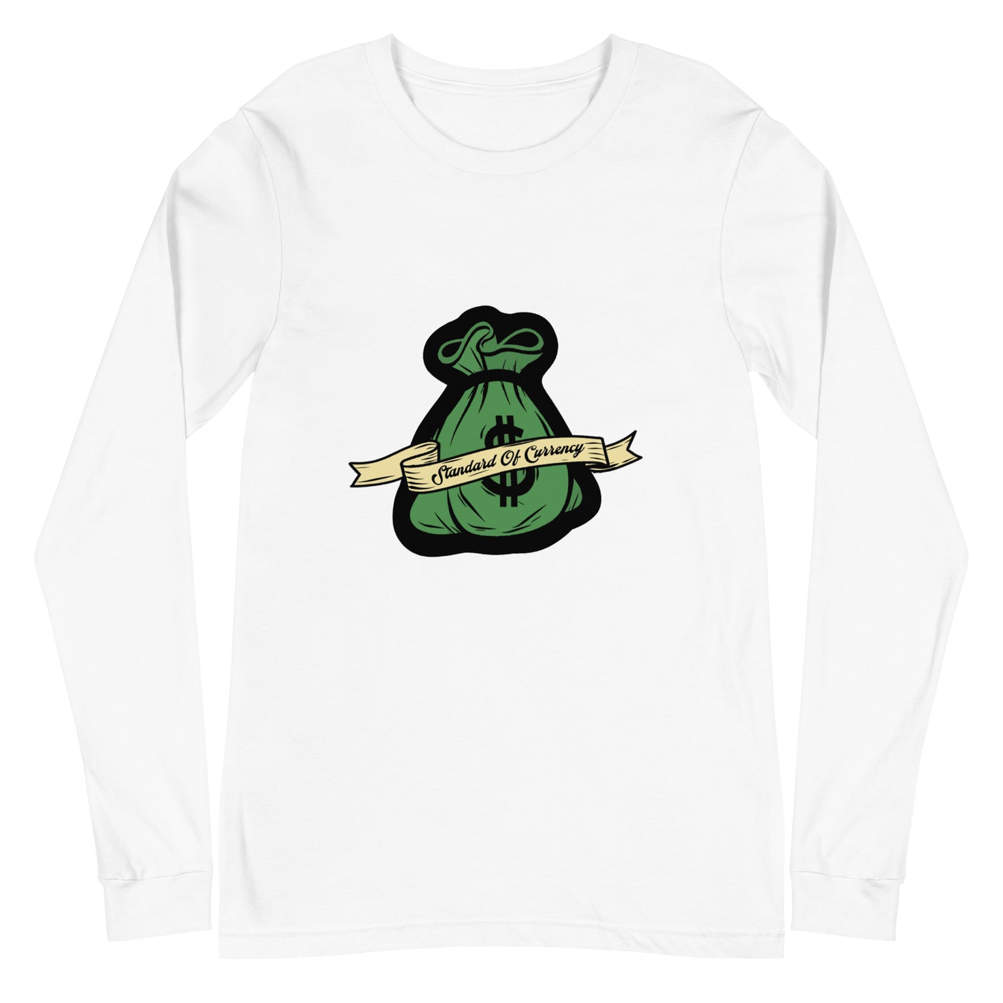 Countup “Standard of Currency” Unisex Long Sleeve Tee