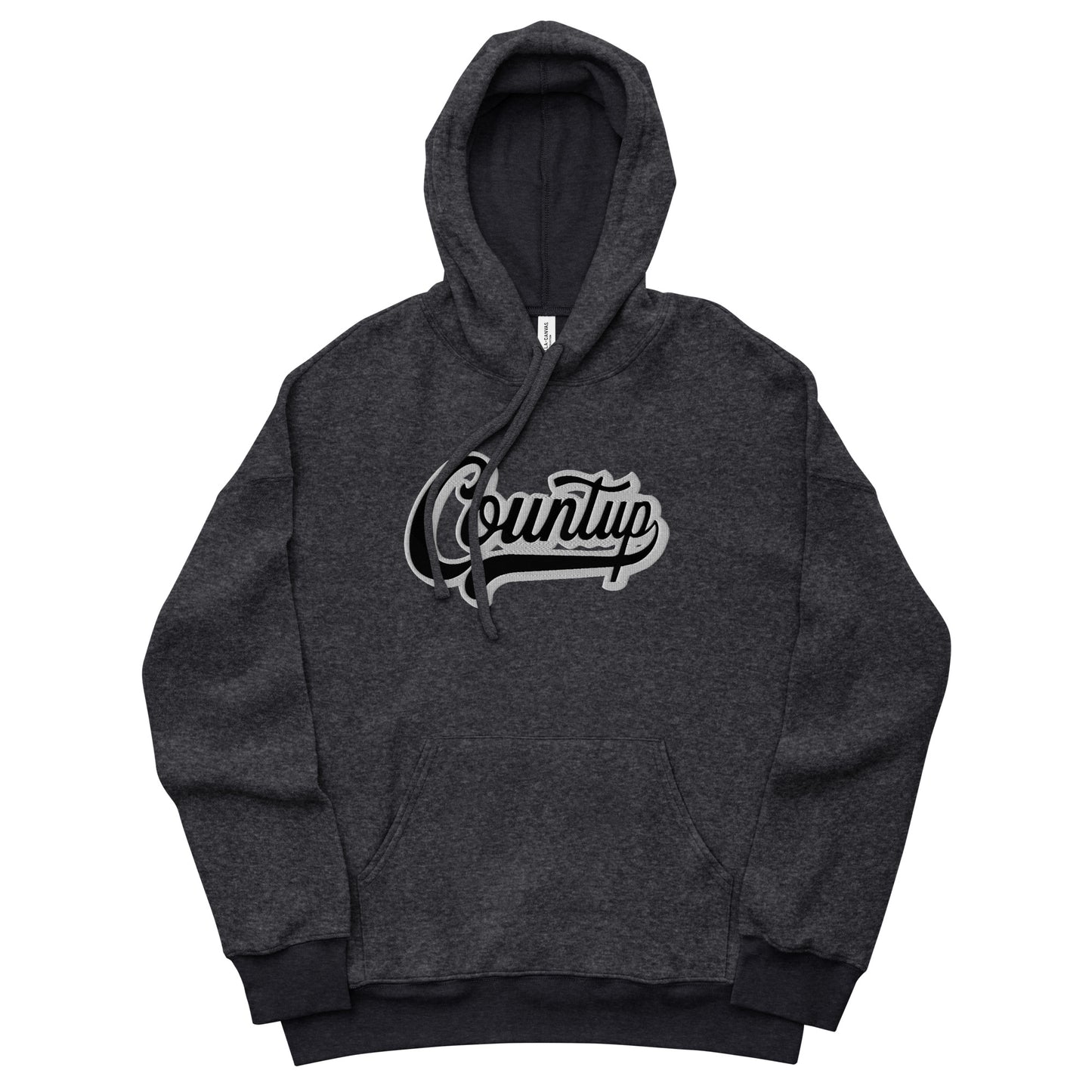 CountUp Clothing Company™ Unisex Sueded Fleece Logo Hoodie
